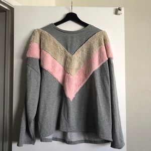 Zara Trafaluc Grey Sweatshirt